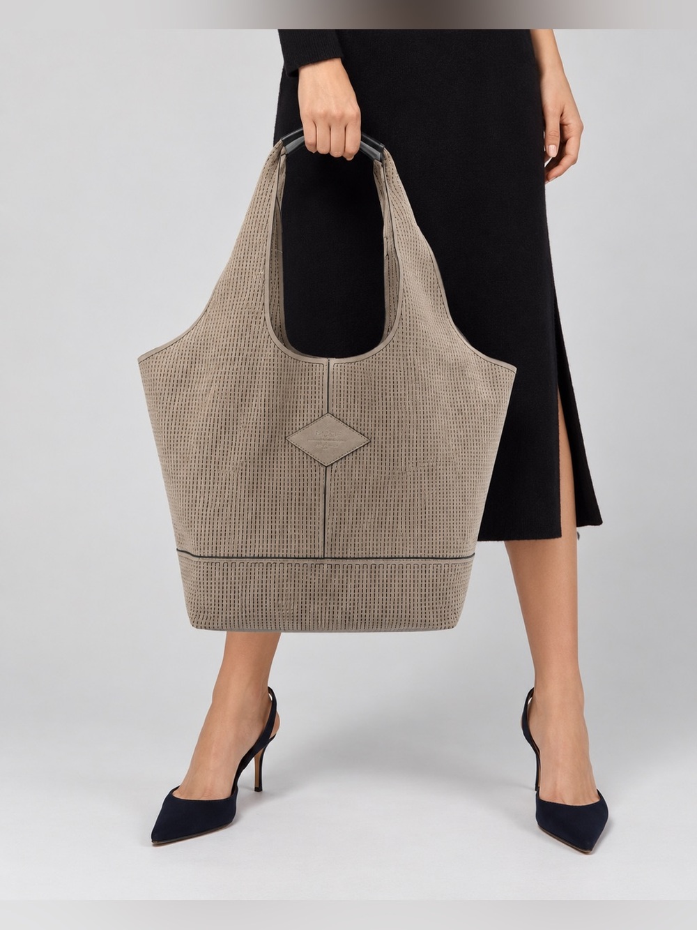 Rag & Bone Camden Shopper Suede Tote Bag